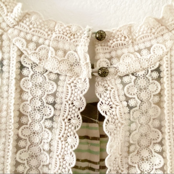 CAbi Whisper Gauze Tank #266 Small - Picture 2 of 5